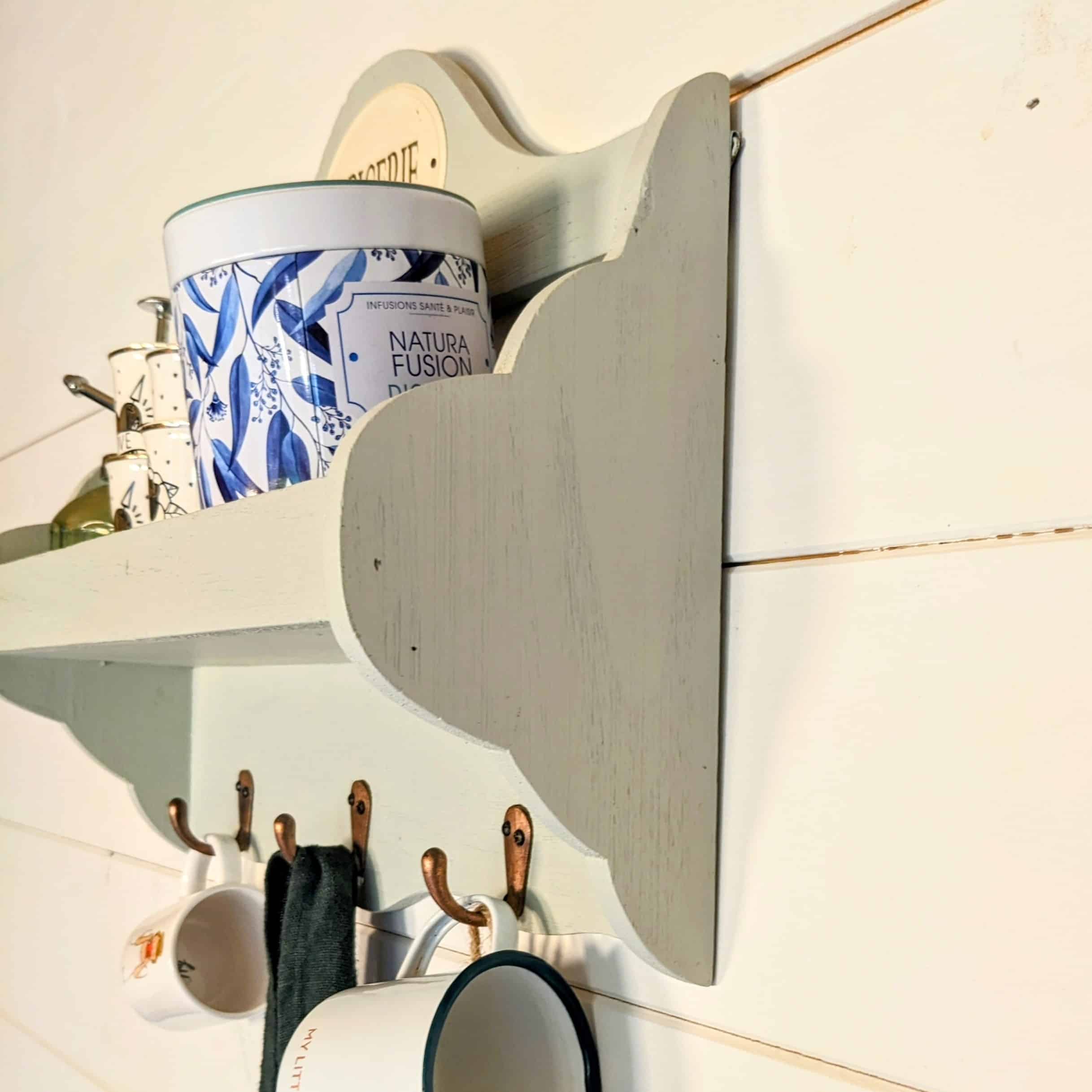 Etagère de cuisine vert doux – Image 9