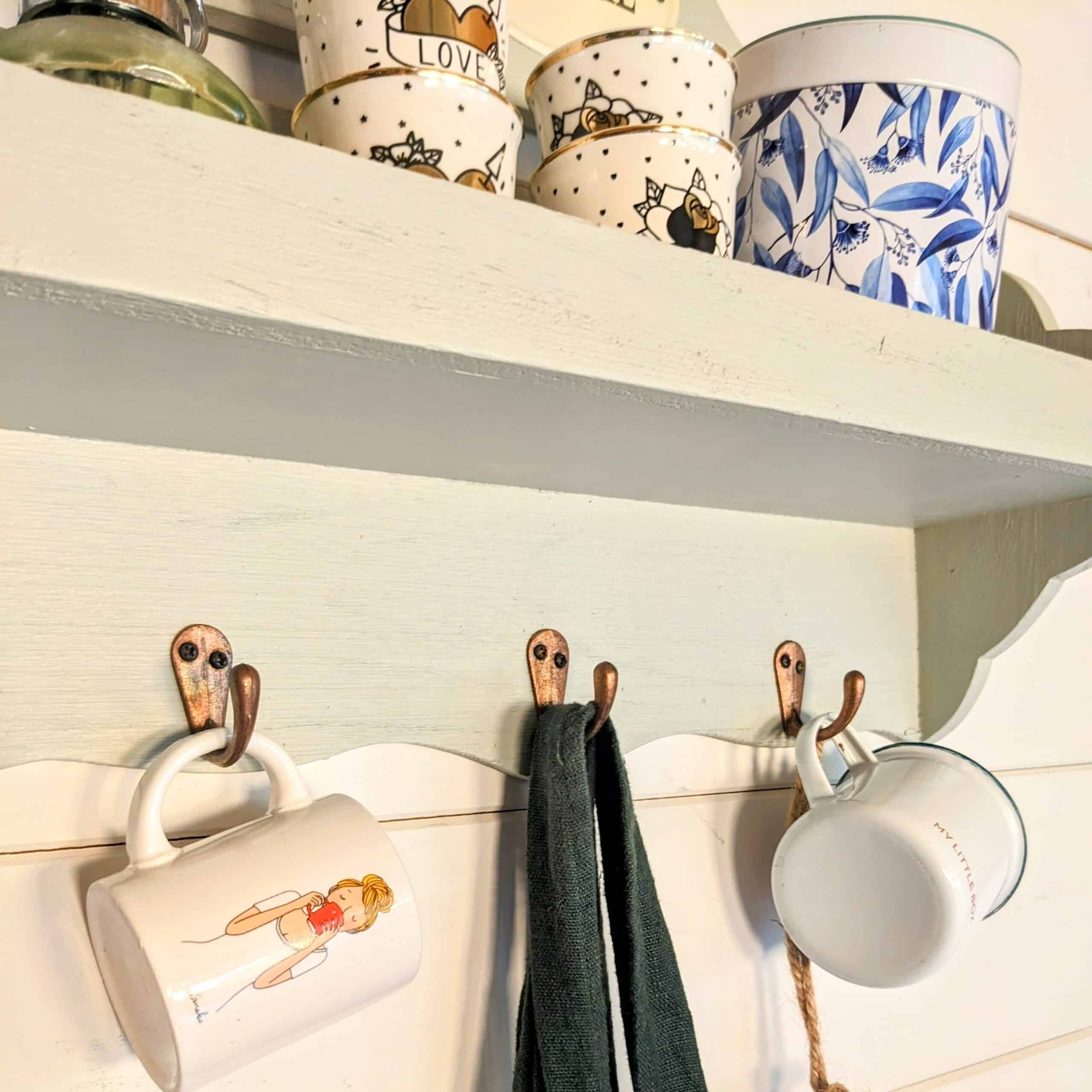 Etagère de cuisine vert doux – Image 7