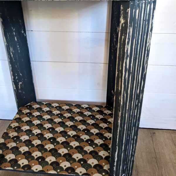Table haute d’appoint Art déco vert bouteille – Image 5
