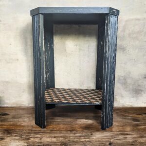Table haute d’appoint Art déco vert bouteille