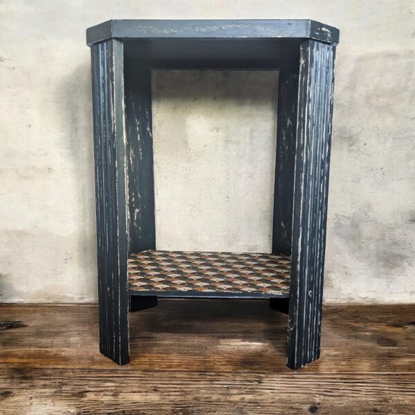 Table haute d’appoint Art déco vert bouteille