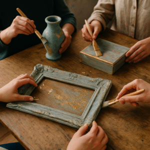 Atelier Patines & Feuille d’Or – 2 patines + dorure (Castelginest)