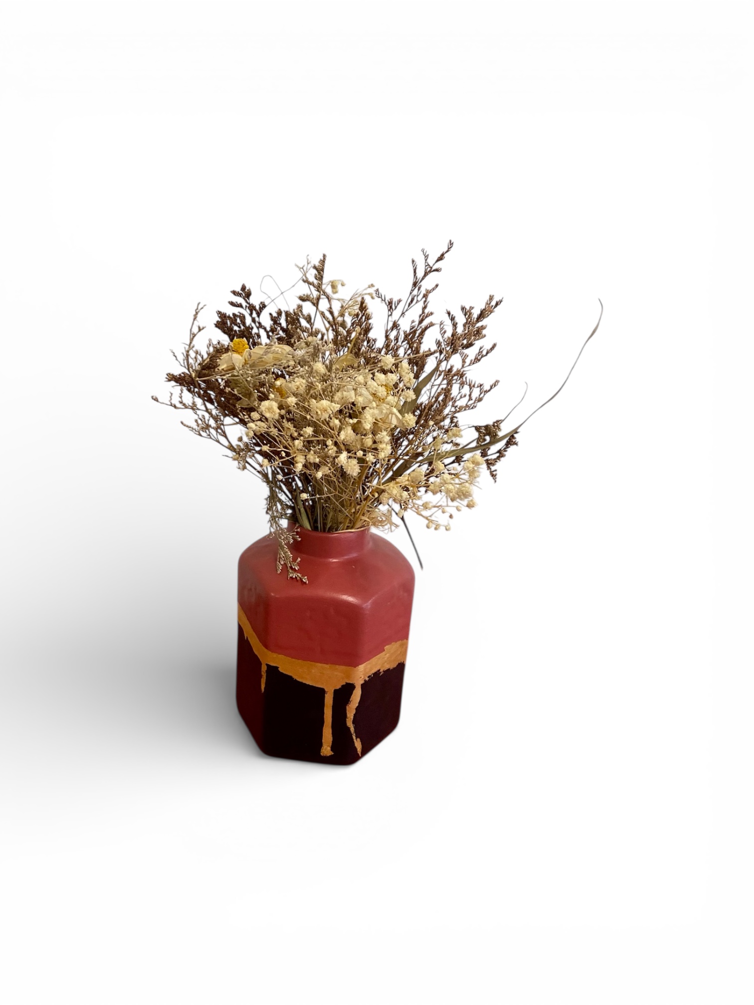 Vase bordeaux et noir – Image 3