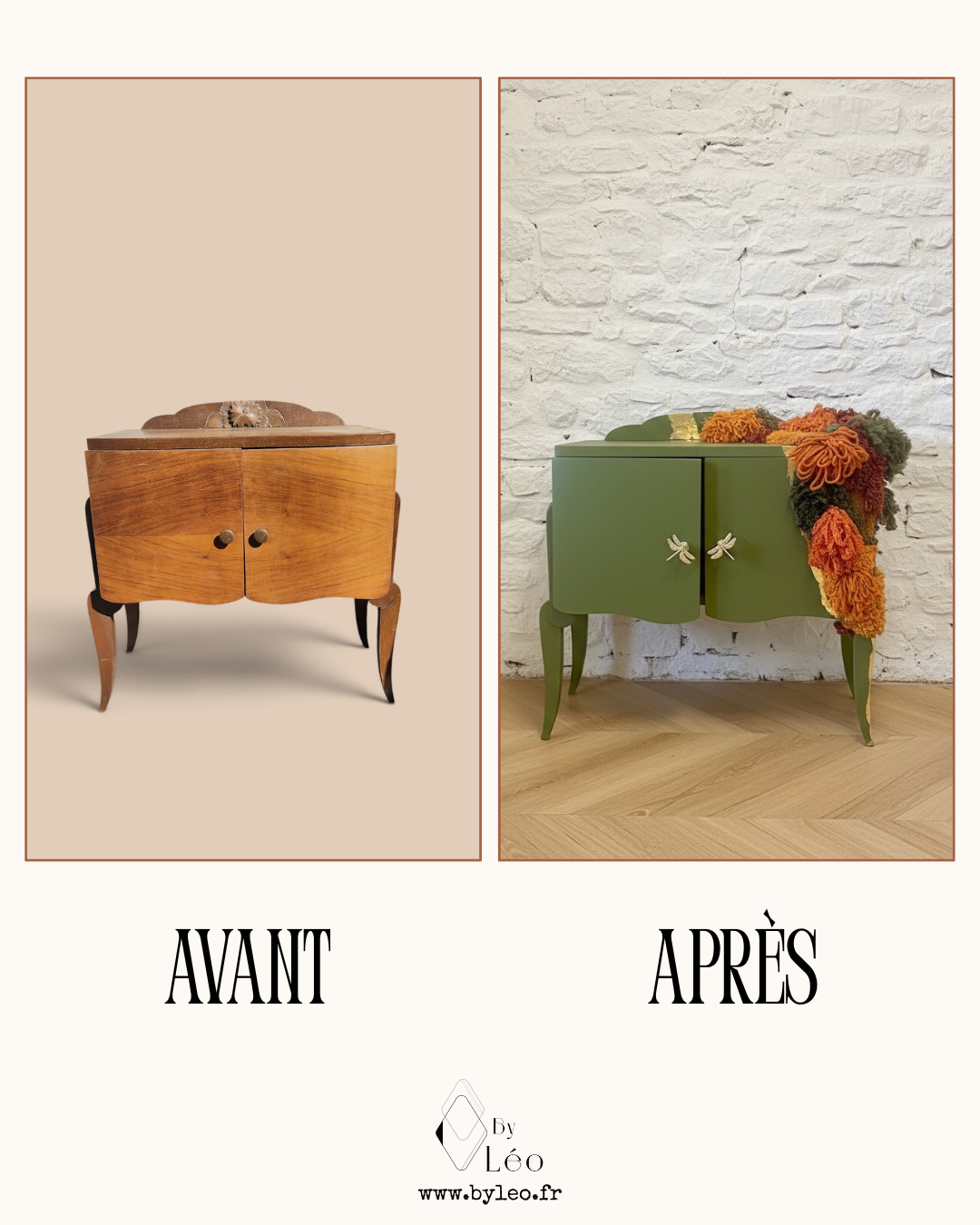 Relooking meuble avant après - exemple de relooking meuble