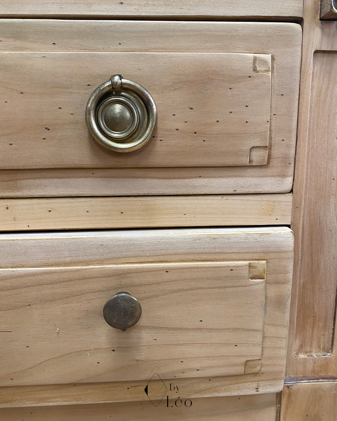 Bois brut - exemple de relooking meuble